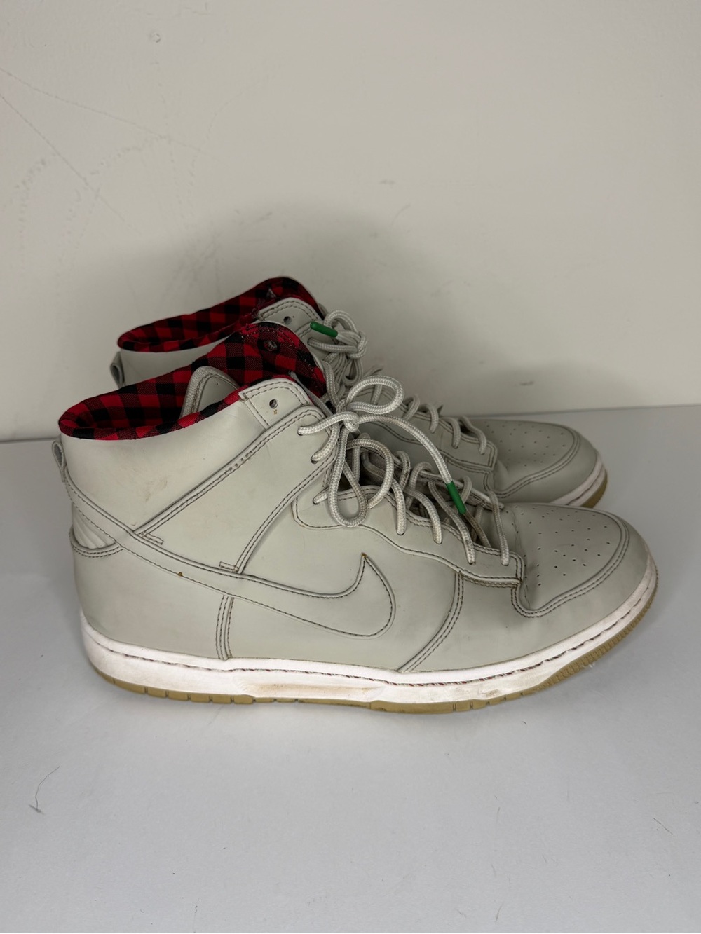 Nike Big High Lux LOGO Snakeskin Gray Men’s Size 13 Shoes 854165-002 Sneakers